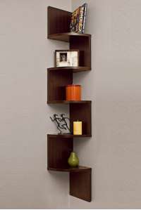 Hanging Corner Shelves 4 Slot